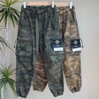 ราคา Stone Island Ready Stock American Military Style Vintage Washed Pockets กางเกงลายพรางคุณภาพดี Jogger Camo Denim Seluar (28260594415)
