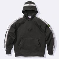 ราคา เสื้อสเวตเตอร์มีฮู้ด Supreme X Stone Island (28060228625)