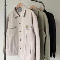 ราคา Carhartt 2024 ใหม่ฤดูใบไม้ร่วง Workwear แจ็คเก็ตอเนกประสงค์สีทึบ Niche Trend Retro เสื้อ (29210949024)