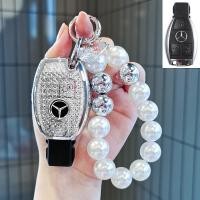 ราคา Mercedes benz 3 ปุ่ม TPU รถ Remote Key สําหรับ Mercedes Benz ACES GLA GLB GLC GLE GLS G AMG ออกแบบใหม่ฝาครอบพวงกุญแจ (29611123101)