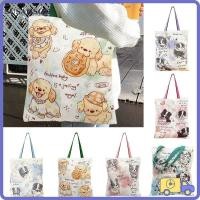 ราคา Susansqd Tote Bag Dog Cotton Crossbody Bag Tutorial Bags Border Collie Cartoon Large Capacity Messenger Bag for Children (29711217918)