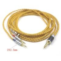 ราคา 16 Core 24k Gold Plated หูฟัง XLR 3 5 4 4 มม สําหรับ 2x2 5 มม HIFIMAN HE1000 HE400S HE560 Oppo PM 1 PM 2 หูฟัง (24685785394)