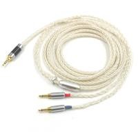 ราคา 16 แกน UPOCC 2x2 5 มม สําหรับ HIFIMAN HE1000 HE400S HE560 Oppo PM 1 PM 2 XLR 3 5 4 4 มม หูฟังอัพเกรดสาย (24335222739)
