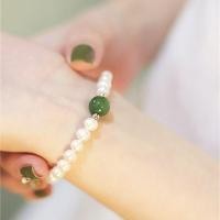 ราคา KV มรกตพลอยสร้อยข้อมือมุกหญิง INS ง่ายทุกการแข่งขันของขวัญสำหรับสาวๆ (28857908859)