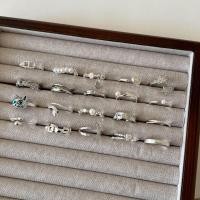 ราคา KV Simple PRIME แหวนหญิง Retro งู niche หรูหราเปิดแหวน INS สไตล์โลหะคริสตัลดอกไม้เครื่องประดับที่จับคู่อุปกรณ์เสริมผู้หญิงแฟชั่น Gift (27609164537)