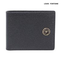 ราคา Louis Fontaine กระเป๋าสตางค์พับสั้น รุ่น NANETTE สีดำ (29405695172)
