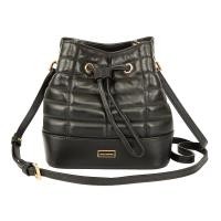 ราคา Louis Fontaine กระเป๋าสะพายทรงขนมจีบ รุ่น Bibble สีดำ (27505707536)