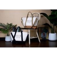 ราคา ELLE HOMME BAG กระเป๋าผ้า CANVAS กระเป๋าสะพายใบใหญ่ มีซิป H8H008 (26411027000)