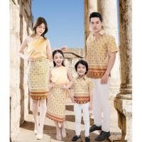 ราคา ชุดไทย สงกรานต์ สะไบ Sabaithai เสื้อลายไทย กระโปรงลายไทย ชุดไทยประยุกต์ สงกรานต์ สะไบสำเร็จ ผ้าถุงสำเร็จ (8553577567)