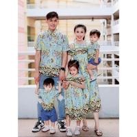 ราคา ชุดครอบครัว ชุดแม่ลูก Lalabai Sky เดรสระบายแขนน่ารักๆ ระบายแขน ไปเที่ยวทะเล ชุดไปเที่ยว เดรสแม่ลูก เดรสน่ารัก (18380462604)