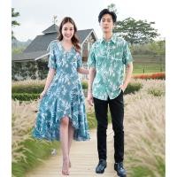 ราคา ชุดครอบครัว แม่ลูก Praew เดรสไปทะเล หน้าสั้นหลังยาว คอวี เสื้อฮาวาย (9303852887)