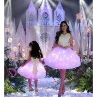 ราคา ชุดออกงาน Dreamy สีครีม ชุดราตรี ชุดแม่ลูก ชุดไปงานแต่ง ชุดมีไฟ กระโปรงไฟ ชุดออกงานมีไฟ Pre wedding (3806682021)