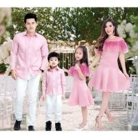 ราคา ชุดออกงาน ชุดครอบครัว Melody ชุดแม่ลูก เดรส ชุดไปงานแต่ง เดรสออกงาน ขนนก ชุดออกงานพ่อแม่ลูก เสื้อออกงาน เชิ๊ตออกงาน (18302100130)