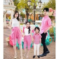 ราคา ชุดครอบครัว ชุดไทย กางเกงไทย เสื้อลายไทย โจงกระเบนผ้าไทย ชุดสงกรานต์ กางเกงโจงกระเบน โจงกระเบนสำเร็จรูป (17525186467)
