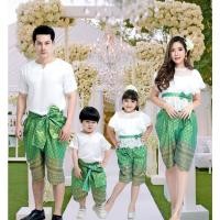 ราคา ชุดไทย ชุดครอบครัว ชุดไทยประยุกต์ Mae Mali Jongkraben เสื้อลูกไม้ โจงกระเบน ชุดไทยแม่ลูก ชุดไทยครอบครัว ชุดแม่ลูก ชุดคู่ (10589891749)