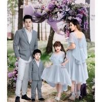 ราคา ชุดราตรีผู้หญิง ชุดราตรีเด็กผู้หญิง Fairy สีเทา ชุดครอบครัว ชุดแม่ลูก ชุดไปงานแต่ง ชุดสูทผู้ชาย ชุดไปออกงาน (20437439061)