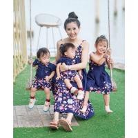 ราคา เดรสลายดอกไม้ Mysist flora เนื้อผ้านิ่มพริ้วใส่สบาย สายเดี่ยว คอวี กระโปรงจีบทวิต เหมาะกับไปทะเล เที่ยวคาเฟ่มากๆเลยค่าา (17093515655)