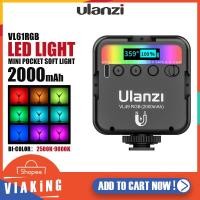 ราคา ไฟหัวกล้อง ไฟ LED แบบติดหัวกล้อง ULANZI รุ่น VL49 ไฟเซลฟี่ ไฟแฟลช มาพร้อมแบตเตอรี่ในตัว เปลี่ยนสีและปรับความสว่างได้ (21533307768)
