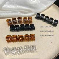 ราคา 1บาท หนีบผม กิ๊บติดผมหน้าม้าถักสีดำขนาดเล็กมินิคว้าคลิปกิ๊บติดผมโปร่งใสสำหรับผู้หญิง (27951514920)