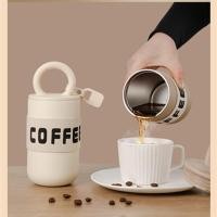 ราคา ถ้วยกาแฟถ้วยเก็บความร้อนเก็บรักษาความร้อนถ้วยเก็บความเย็นกลางแจ้งแบบพกพาสายรัดถ้วยน้ํา (26059270647)