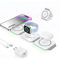 ราคา สถานีชาร์จ 3 ใน 1 สําหรับ แอปเปิล เครื่องชาร์จแบบพับได้แบบแม่เหล็กสําหรับเดินทาง เครื่องชาร์จไร้สาย (24384339047)