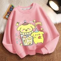 ราคา Pompom Purin sweatshirt for kids cinnamoroll (26810743463)