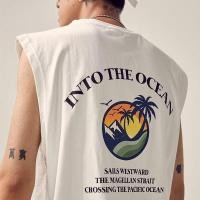 ราคา ฤดูร้อนใหม่สไตล์เสื้อกั๊กแขนกุดออกแบบเสื้อกั๊กหลวมเสื้อกั๊กอเมริกันอินเทรนด์ อิน สไตล์ คนพาล หล่อเสื้อกั๊กแขนกุดเสื้อยืด (29002941370)