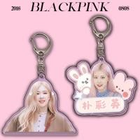 ราคา พร้อมส่ง พวงกุญแจ Acrylic Rose Blackpink (22631247285)