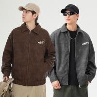 ราคา ผู้ชายแจ็คเก็ตหนัง มารยาท ปกเย็บออกแบบแฟชั่นสบายๆทุกการแข่งขันแจ็คเก็ต (29306967144)