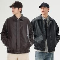 ราคา ผู้ชายแจ็คเก็ตหนัง มารยาท ปกย้อนยุคอินเทรนด์สบาย ๆ แฟชั่นแจ็คเก็ตทุกการแข่งขัน (28206967014)