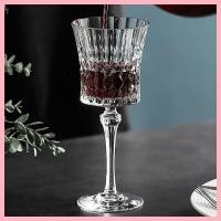 ราคา แก้วไวน์แก้วคริสตัล Goblet ins แก้วไวน์แดงหรูหรามูลค่าสูงแกะสลักแก้วแชมเปญแก้วไวน์ยุโรปทนต่อการกระแทก (28261331805)