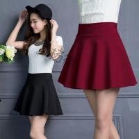 ราคา YD กระโปรงสั้นสีดำแบบใหม่สำหรับผู้หญิงกระโปรงยาวครึ่งตัวสีดำเอวสูงแบบยืดหยุ่นสไตล์เกาหลีใส่แล้วดูผอมกระโปรงทรงเอสำหรับผู้หญิงกระโปรงตูตูจีบ (24285723467)