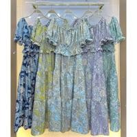 ราคา เดรสลายไทยผสมดอกไม้ สีสวย เสื้อครอป กระโปรงชุด 2 เซต ผ้าไหมอิตาลี ชุดสวยไม่ผิดหวังแน่นอนค่ะ (27360725068)