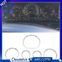 ราคา Dealslick Car Speedometer Gauge Dial Ring แผงหน ้ าปัดแหวนสําหรับ Mercedes Benz W140 R129 1991 1999 S280 S320 S420 S500 S600 อุปกรณ ์ เสริม (28053113518)