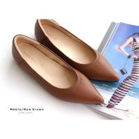 ราคา EARL GREY รองเท้าหนังแกะแท้ รุ่น Mable series in New brown (16666966268)