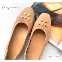 ราคา EARL GREY รองเท้าหนังแกะแท้ หนังนิ่ม พื้นนุ่ม รุ่น Pamp in Nude (8402060024)