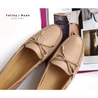 ราคา EARL GREY รองเท้าหนังแท้ หนังนิ่ม พื้นนุ่ม มีซัพพอร์ต รุ่น Tetley series in Nude (8915360925)