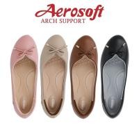 ราคา CW309 รองเท้าคัทชูเพื่อสุขภาพ aerosoft arch support แอโร่ซอฟ (7989835069)