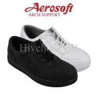 ราคา SN8805 รองเท้าผ้าใบ aerosoft arch support แอโร่ซอฟ (23220155721)