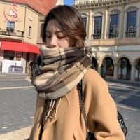 ราคา มหาสมุทรแผนที่ ผ้าพันคอขนสัตว์ลายสก๊อต ผ้าคลุมไหล่แคชเมียร์ย้อนยุคสีเขียวผ้าพันคอแคชเมียร์ฤดูหนาว สไตล์เกาหลีที่เรียบง่ายผ้าพันคอผ้าพันคอขนสัตว์ตุ๊กตายาวผ้าคลุมไหล่ผ (27771675412)