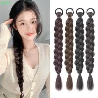 ราคา แค่ ถักผมหางม้า สังเคราะห์ผมปลอมยาวถักเปีย เส้นใยทนความร้อนวงผมยืดหยุ่นผ้าโพกศีรษะวิกผมบิดถักเปียมวยถักเปียวิกผมพรรค (28023035129)