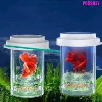 ราคา Possney กล่องฟักไข่ลอย Fine Coarse ตาข่ายพลาสติกปลา Breeding กล่องแยกตู้ปลา สีขาวถังปลา Hatching Incubator Aquarium Breeder Feeder Fish Store (29400713764)