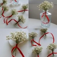 ราคา Memoryofflower Sale ช่อดอกไม้ตกแต่ง ดอกยิปโซแห้งธรรมชาติ (29973270229)