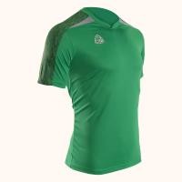 ราคา EGO SPORT EG5122 เสื้อฟุตบอลคอวีแขนสั้น สีเขียวไมโล (2834766932)