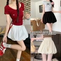 ราคา Kittyพร้อมส่ง กระโปรงสั้น กระโปรงพองๆ ทรงเอมินิ เซ็กซี่ กางเกงขาสั้น เอวสูง มีซักใน มีกระเป๋า สาวอ้วนใส่ได้ สไตล์เกาหลี (29759369582)