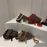 ราคา กระเป๋าถือผู้หญิงพิมพ์ลายเสือดาวเย็บแฟชั่นเรียบง่ายเข้าชุดกัน (24739095482)