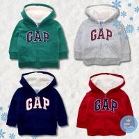 ราคา แจ็กเก็ตเด็ก Gap มีฮู้ด บุขนนุ่มด้านใน เพิ่มความอบอุ่น ผ้านุ่มใส่สบาย (28972004118)