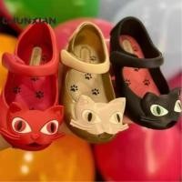 ราคา Melissa รองเท้าแตะแมวเด็กขนาดเล็กเจ็ดปากปลาเด็กผู้หญิง Baotou Jelly Fragrant รองเท้าเด็ก LYAJIE24 7 11 (29921390344)