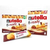 ราคา Nutella B ready ขนมเวเฟอร์กรอบ สอดไส้แยม nutella crunchy มี 2 ขนาด สินค้าจากอิตาลี (7962491610)