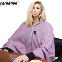 ราคา Carnation ผ้าห่มอุ่นไฟฟ้า USB สวมใส่ 3 ระดับความร้อนผ้าคลุมไหล่อุ่น ผ้าคลุมขาแบบพกพาล้างทําความสะอาดได้ในครัวเรือน (29972236123)